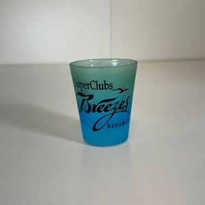 3/$12 NWOT Super Clubs Breezes Bahamas Shot Glass